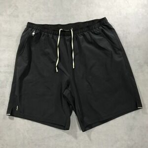 Smartwool Sport Lined Shorts Mens Extra Large Black Merino Wool Compression